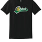 Notre Dame Softball Short Sleeve T-Shirt (Youth) black, front