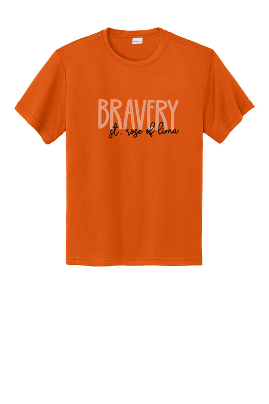 "Bravery" House Shirt Performance Style Short Sleeve T-Shirt