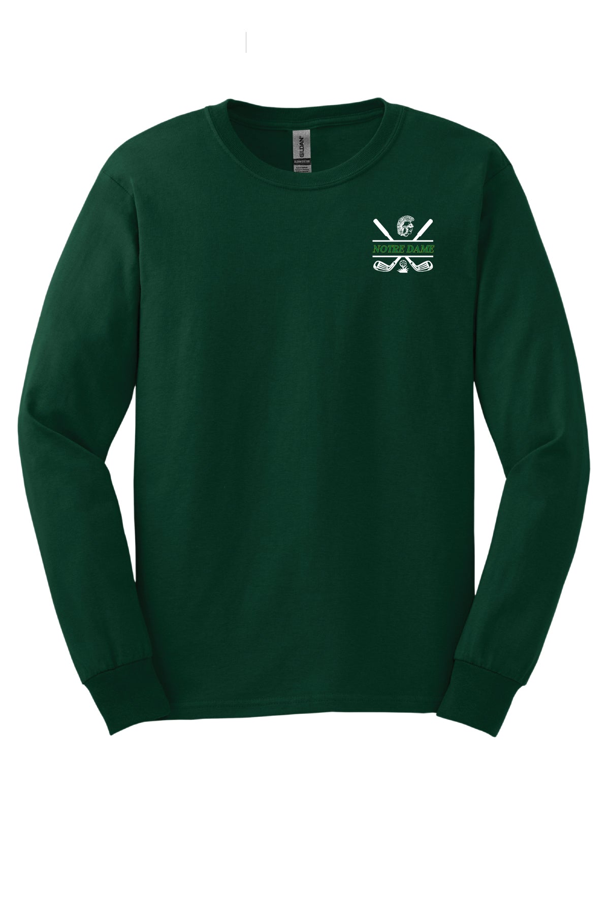 Notre Dame Golf  Long Sleeve T-Shirt