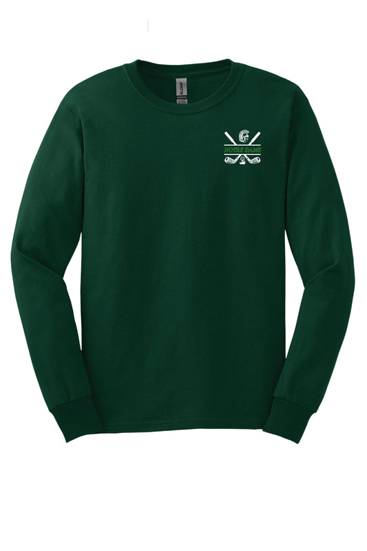 Notre Dame Golf  Long Sleeve T-Shirt