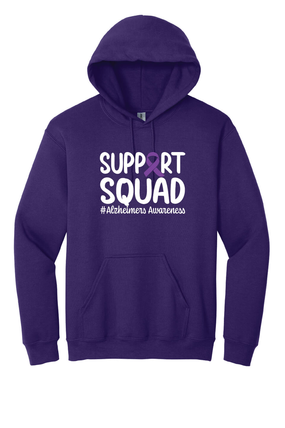 Support Squad Hoodie purple