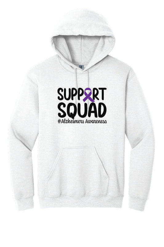 Support Squad Hoodie white