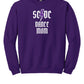SCDC Mom Crewneck Sweatshirt purple
