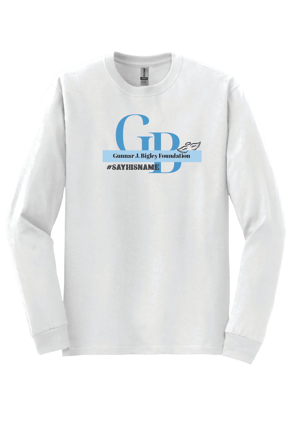 Long Sleeve T-Shirt (Youth) - Word Art I white front