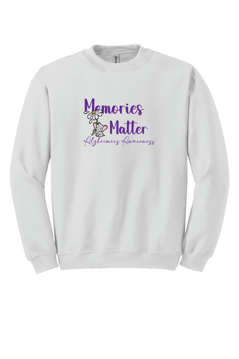 Memories Matter - Alzheimers Awareness Crewneck Sweatshirt