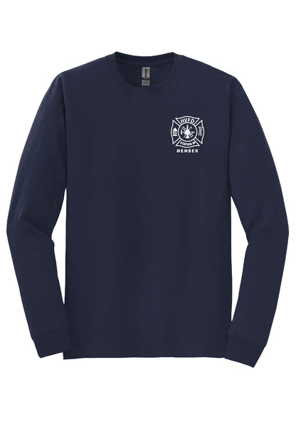 HVFD Fire Gildan Dry Blend Long Sleeve T-Shirt