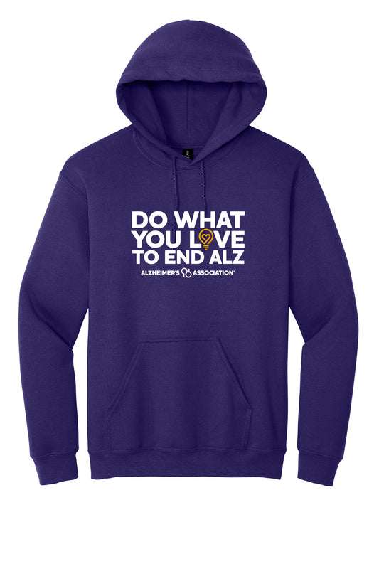 Do What you Love to End ALZ II Hoodie
