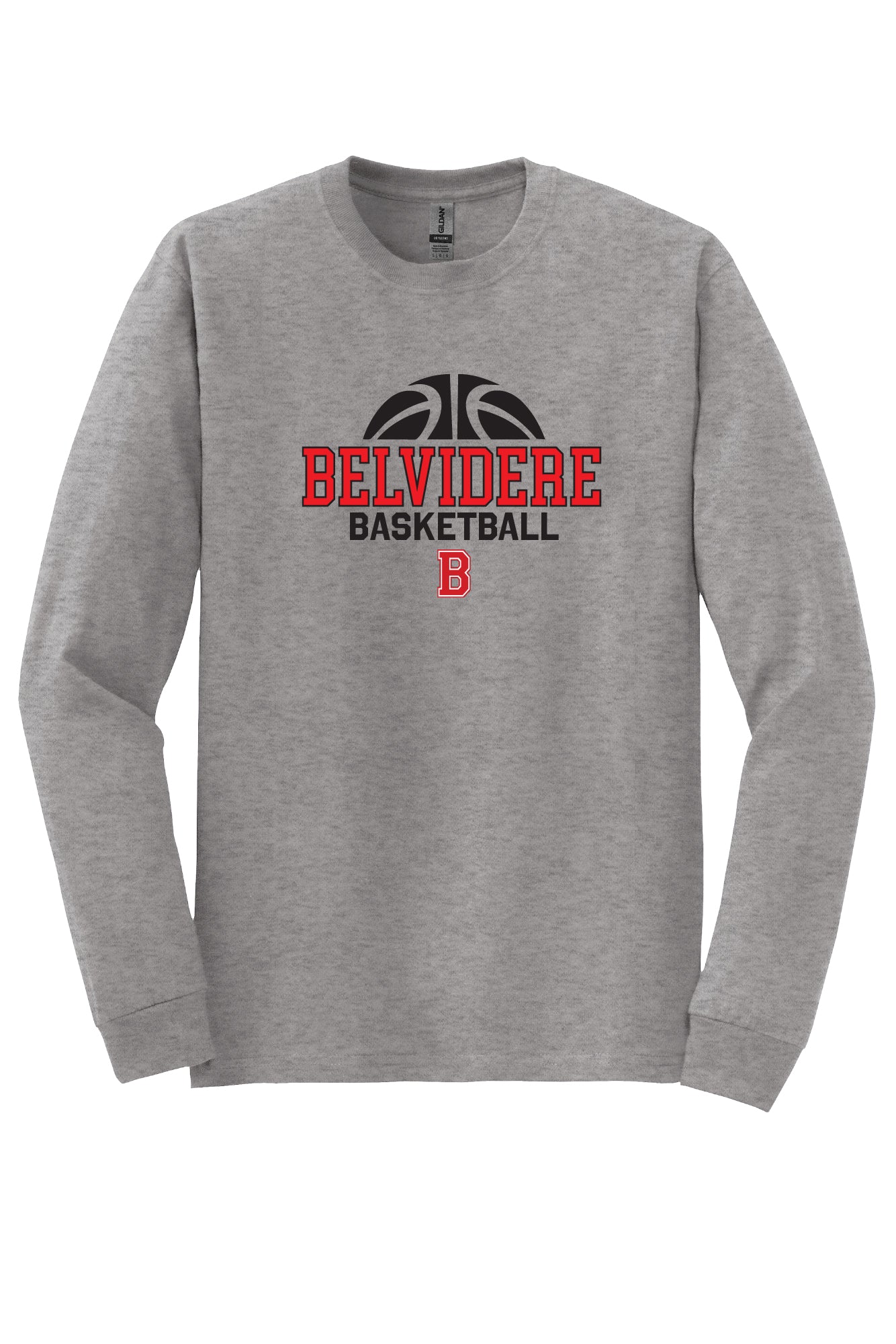Belvidere Basketball Long Sleeve T-Shirt (Youth)