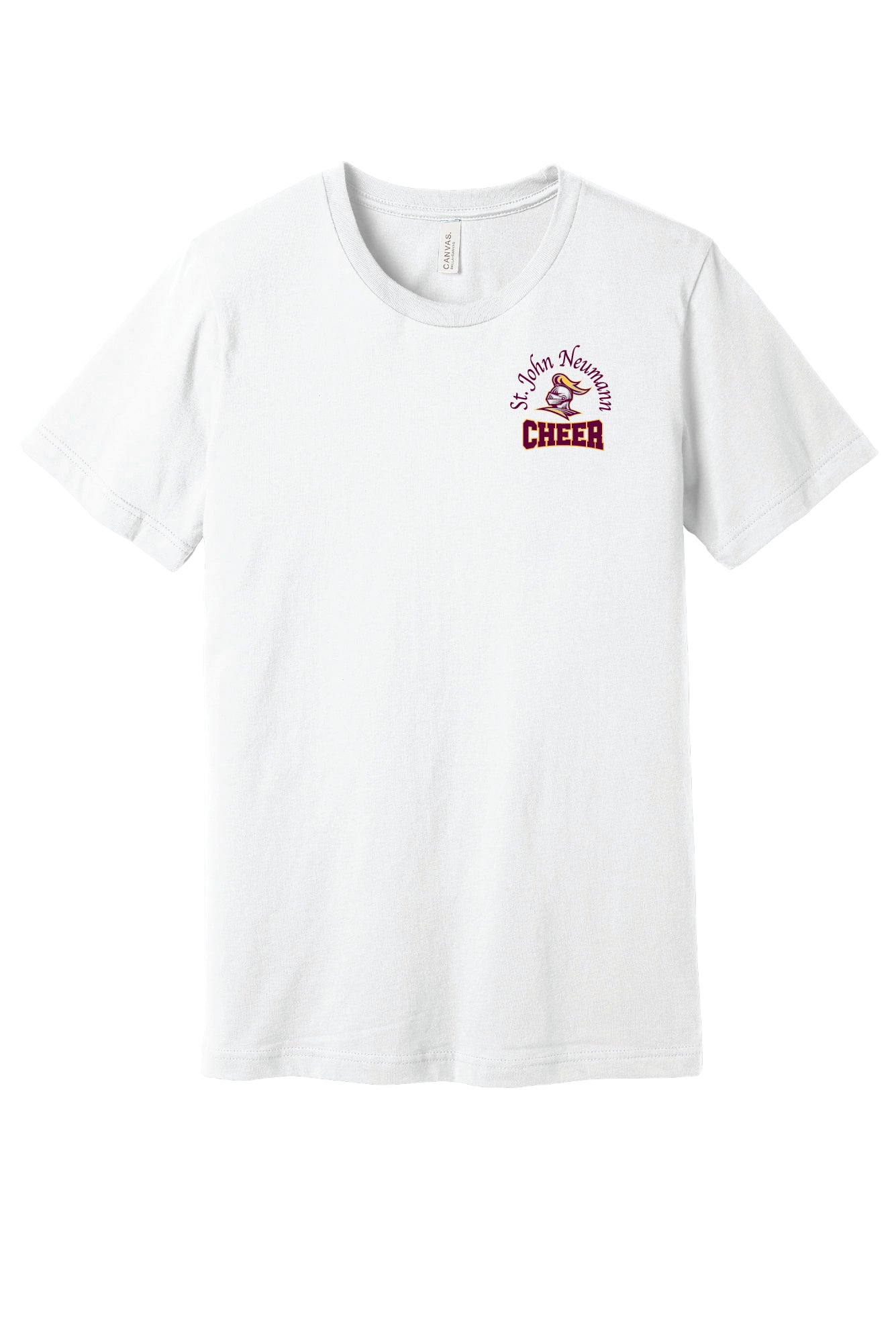 SJN Cheer Short Sleeve  Bella Canvas T-Shirt (Youth)