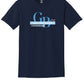 Short Sleeve T-Shirt (Youth) - Word Art I navy front