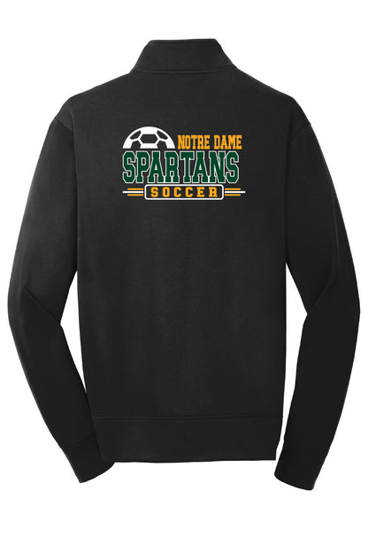 Notre Dame Soccer Sport Wick Full-Zip Jacket (Unisex)