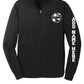 Sport-Tek® Sport-Wick® Fleece Full-Zip Jacket (Unisex) Notre Dame black