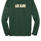 Notre Dame Tennis Sport Tek Competitor Long Sleeve Shirt back-green