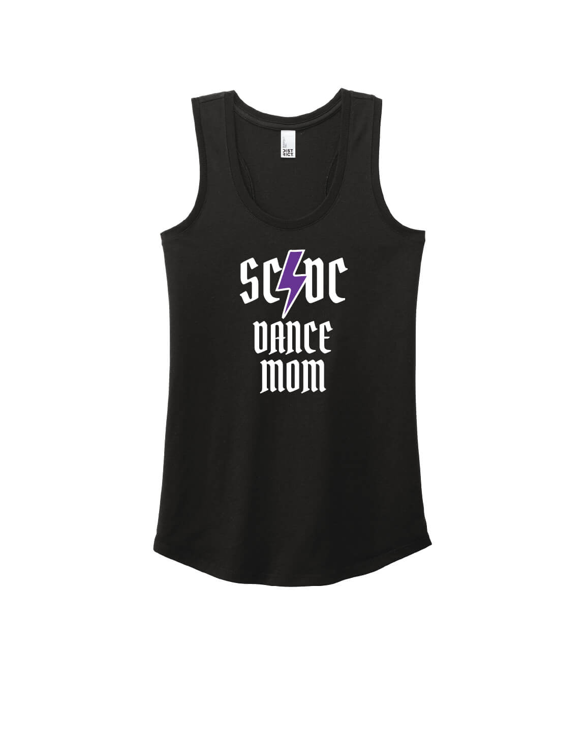 SCDC Mom Racerback Tank black