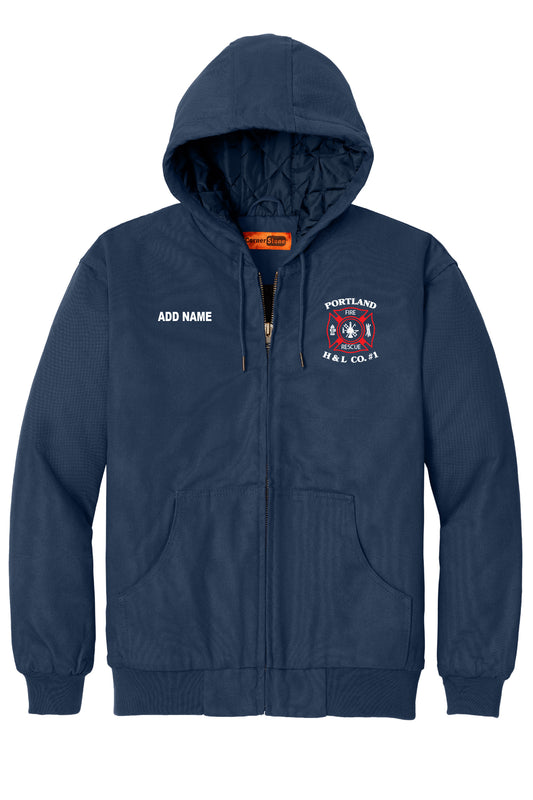 Portland Hook & Ladder Hooded Work Jacket