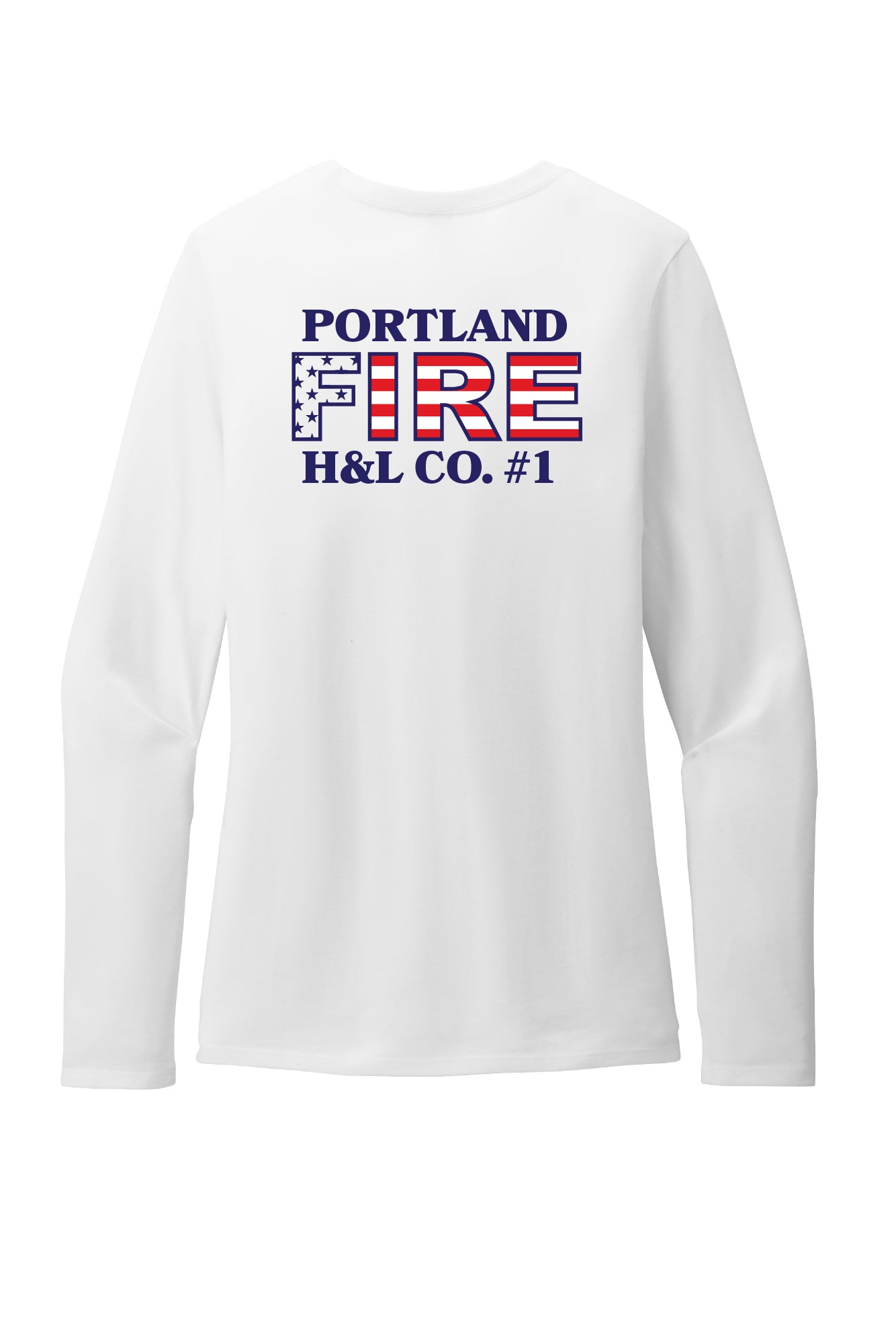 Portland Hook & Ladder Ladies Long Sleeve T-Shirt