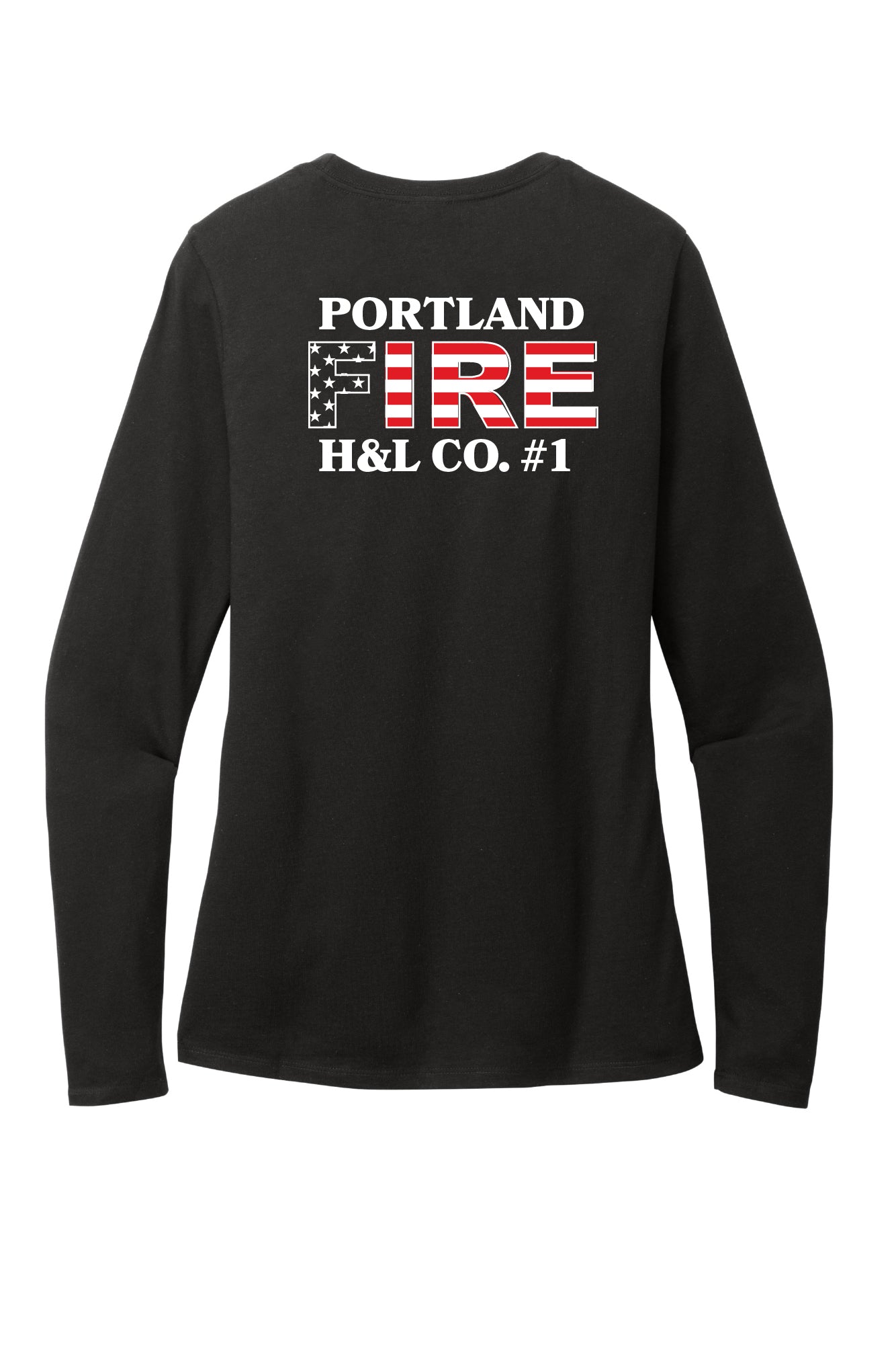 Portland Hook & Ladder Ladies Long Sleeve T-Shirt