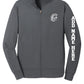 Sport-Tek® Sport-Wick® Fleece Full-Zip Jacket (Unisex) Spartans gray