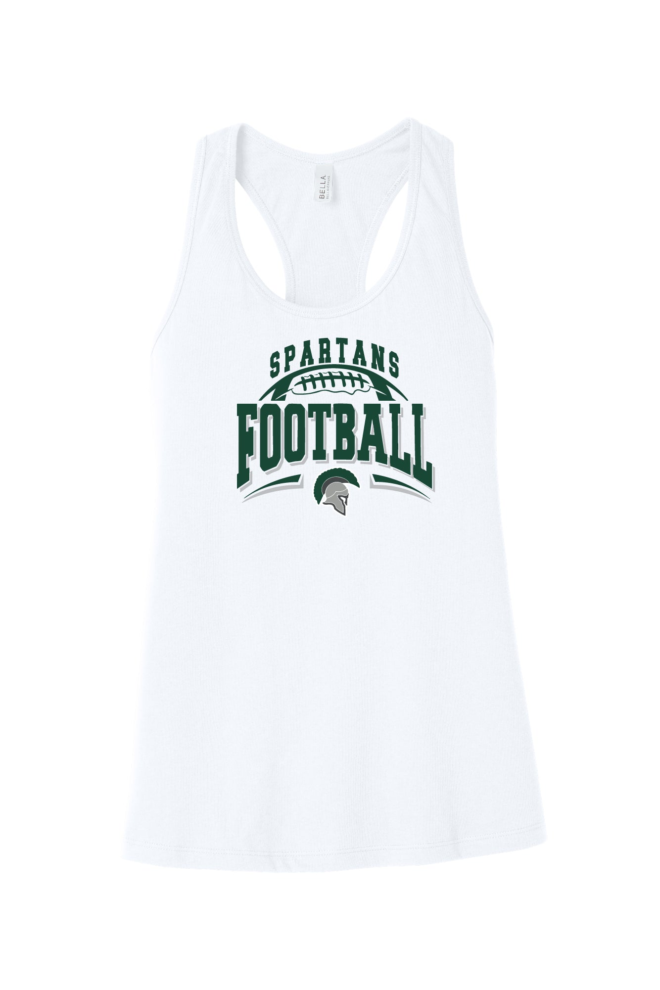 Spartans Football Racerback Tank