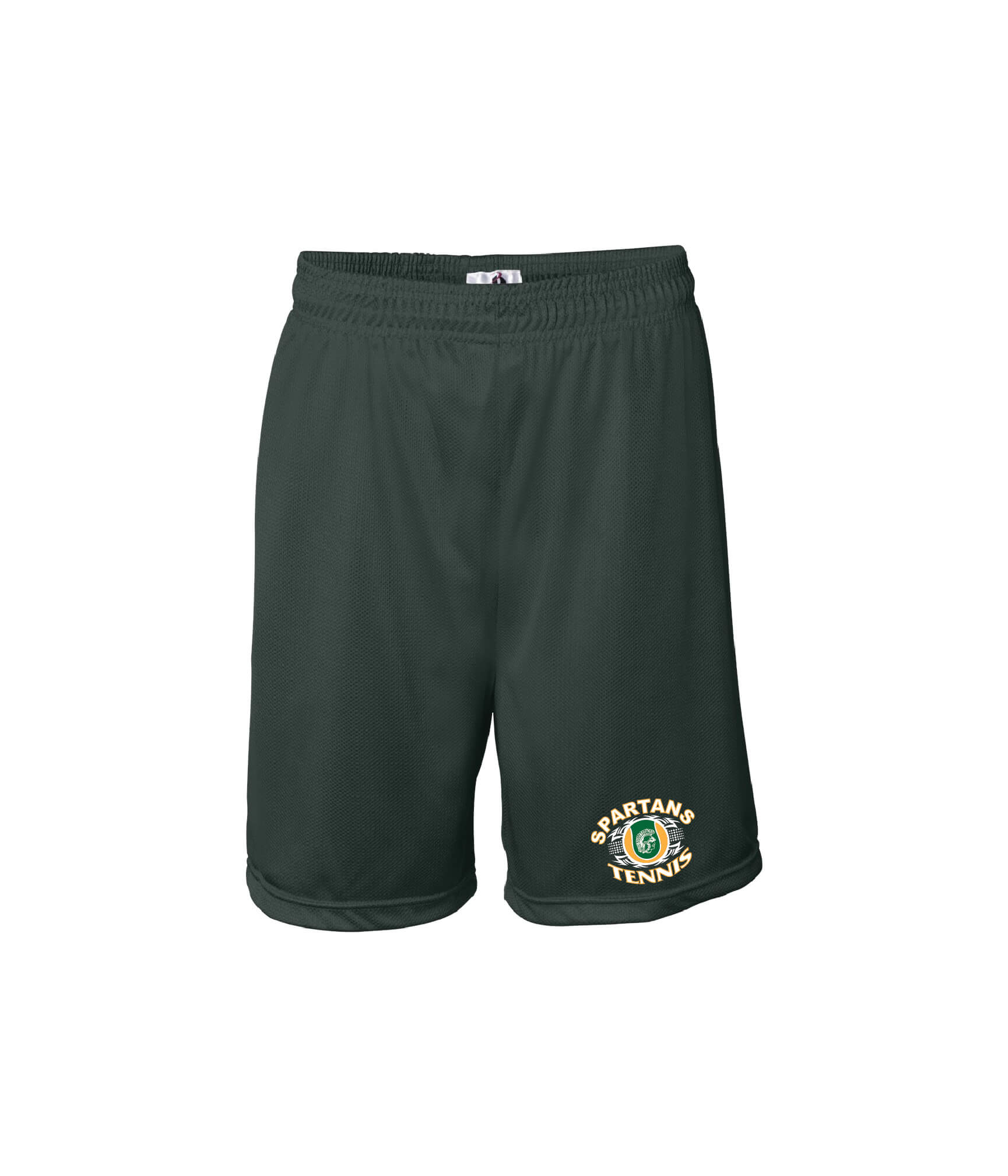 Badger Mini Mesh 7” Inseam Shorts Spartans green