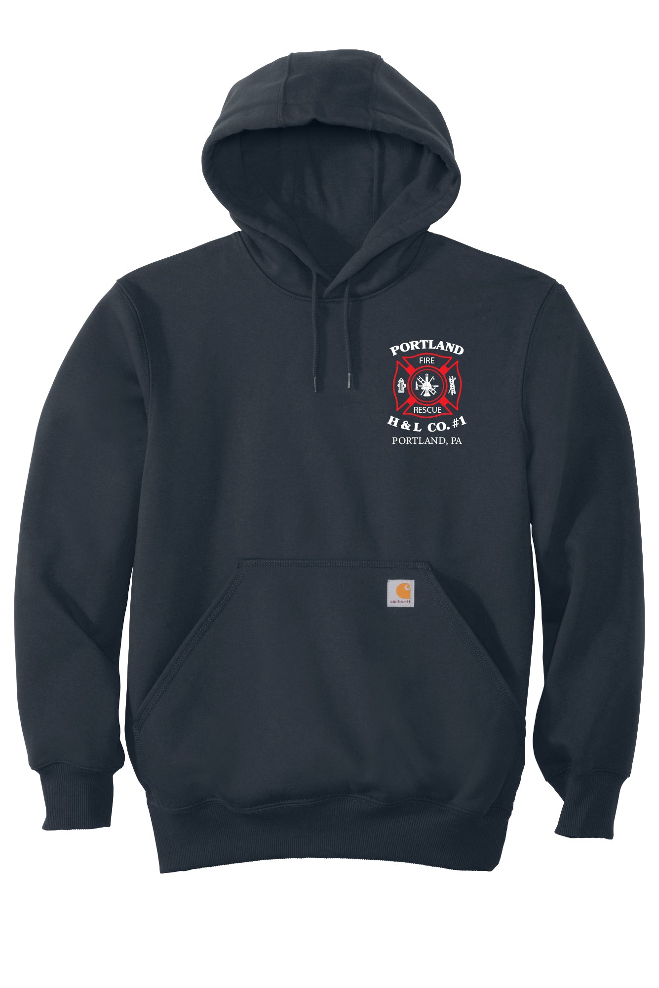 Portland Hook & Ladder Carhartt Rain Defender Hooded Sweatshirt