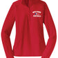 Sport Tek 1/4 Zip Pullover (Ladies) red