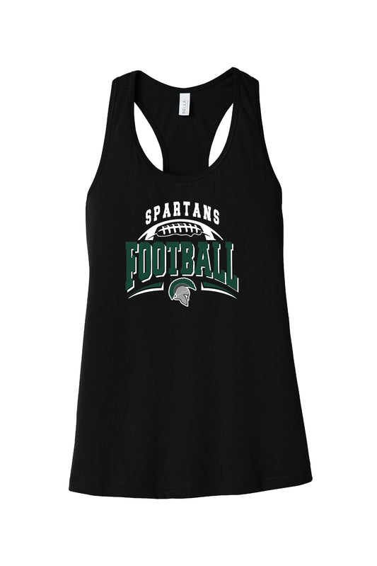 Spartans Football Racerback Tank