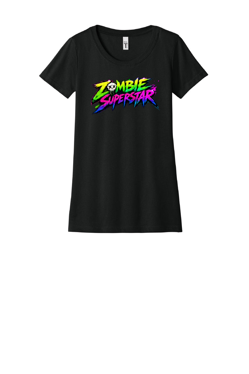 Neon Graveyard Glow Women's Ideal Tee
