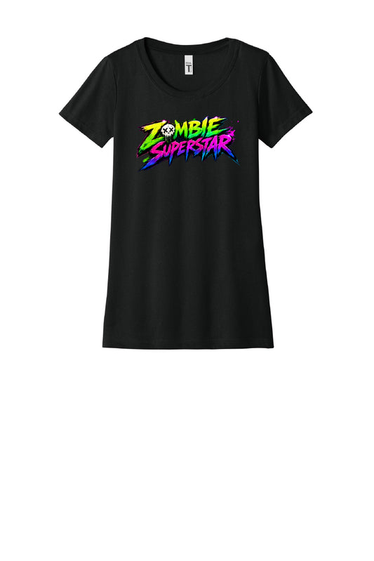 Neon Graveyard Glow Women's Ideal Tee