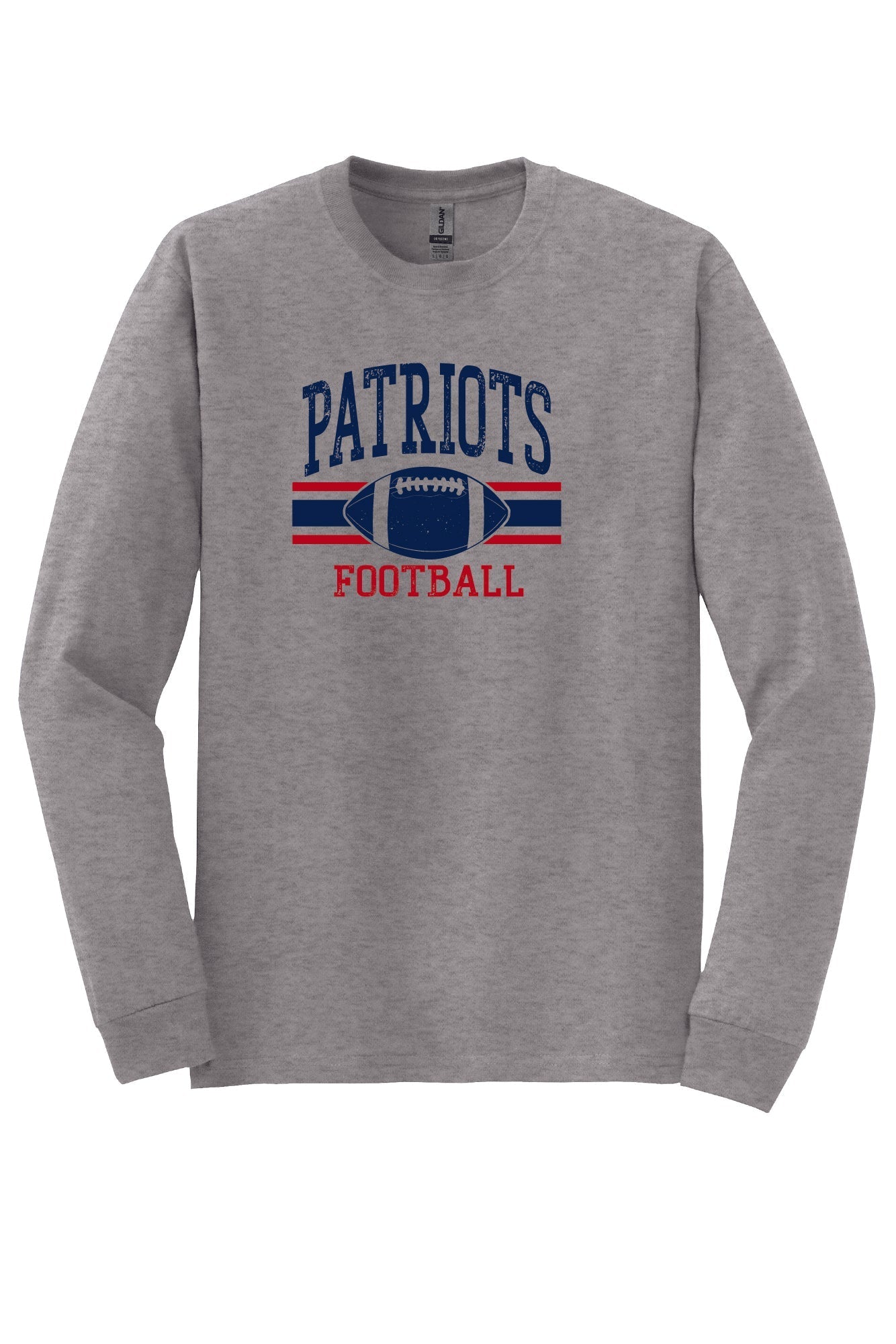 Patriots Football Long Sleeve T-Shirt (Youth)