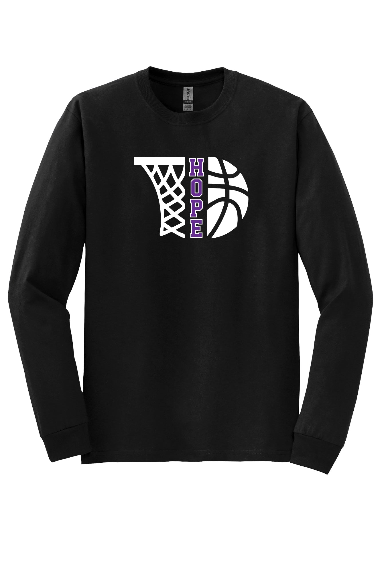 Hope Basketball Long Sleeve T-Shirt (Youth)