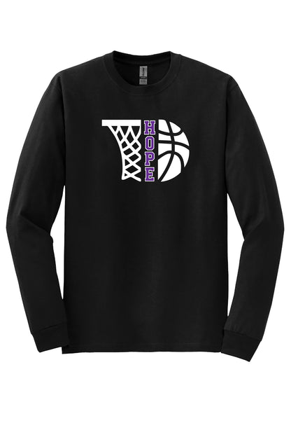 Hope Basketball Long Sleeve T-Shirt (Youth)