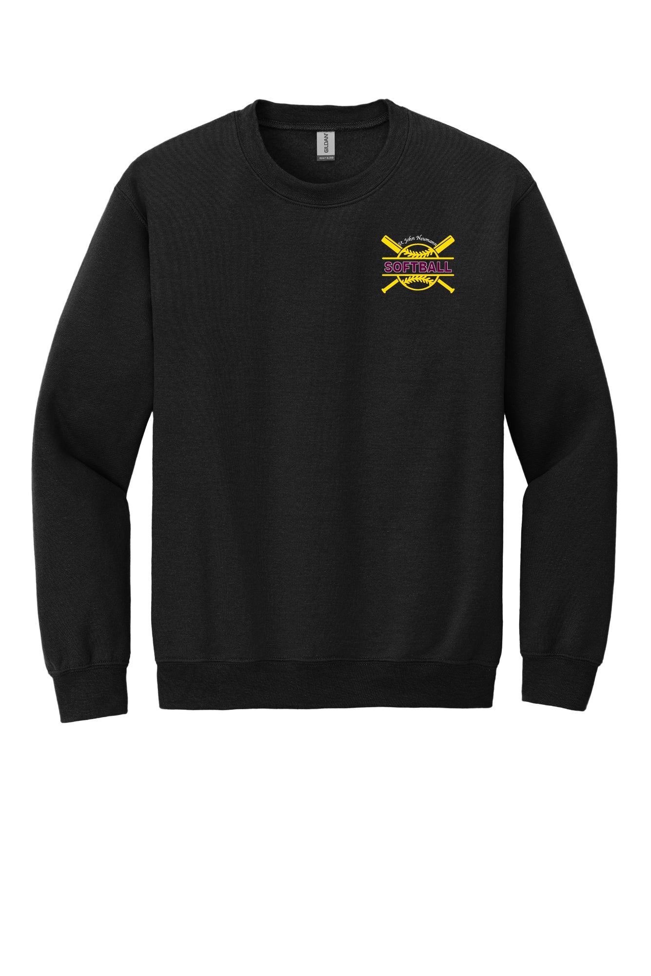 SJN Softball Crewneck Sweatshirt (Youth)