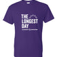 The Longest Day Short Sleeve T-Shirt purple