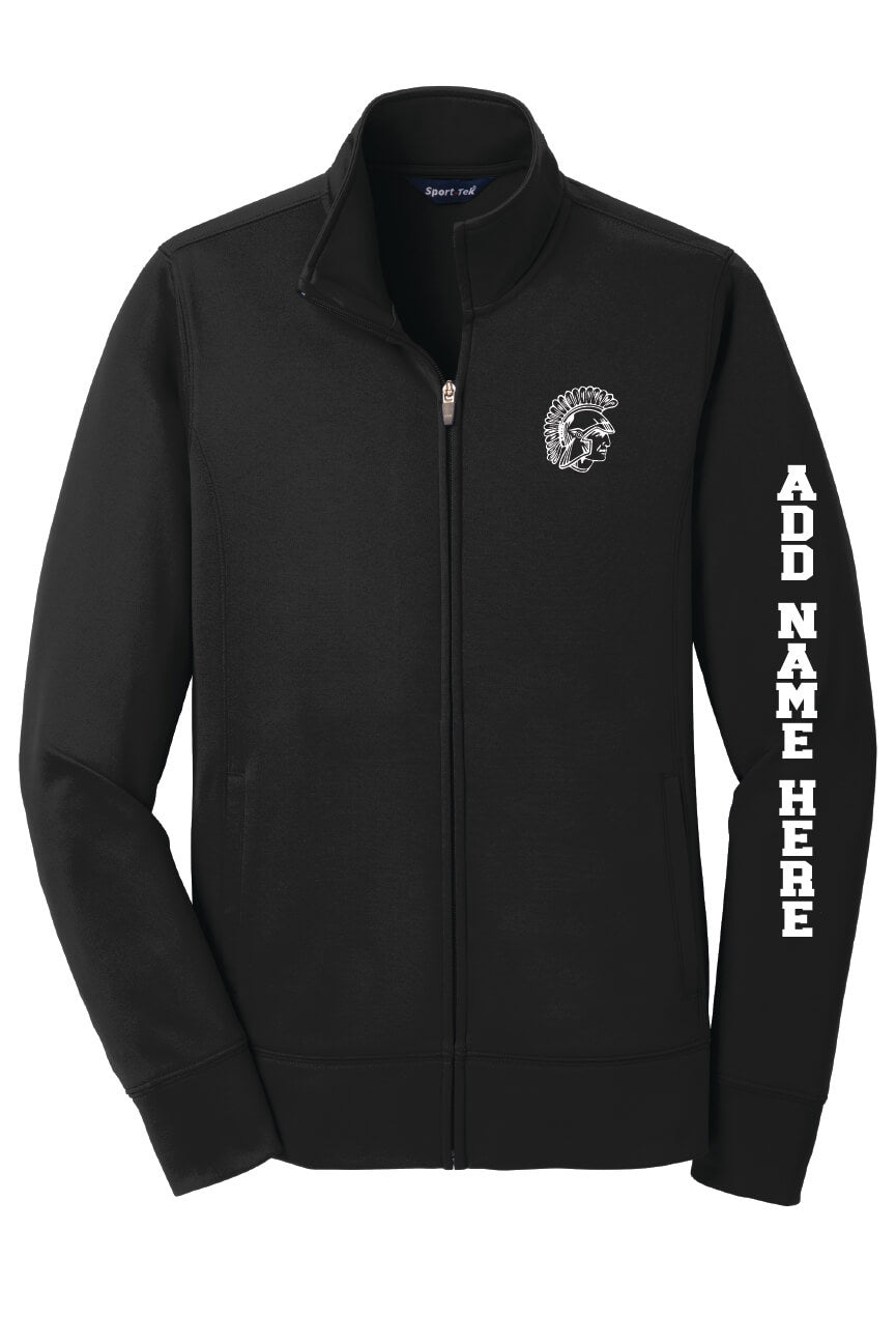 Spartans Fleece Full-Zip Jacket (Ladies) black