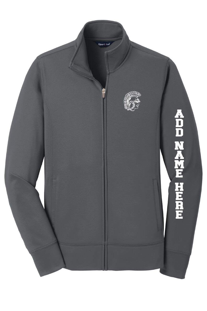 Spartans Fleece Full-Zip Jacket (Ladies) gray