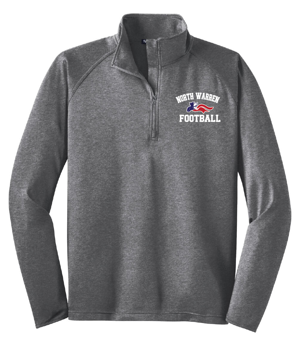 Sport Tek 1/4 Zip Pullover (Unisex) gray