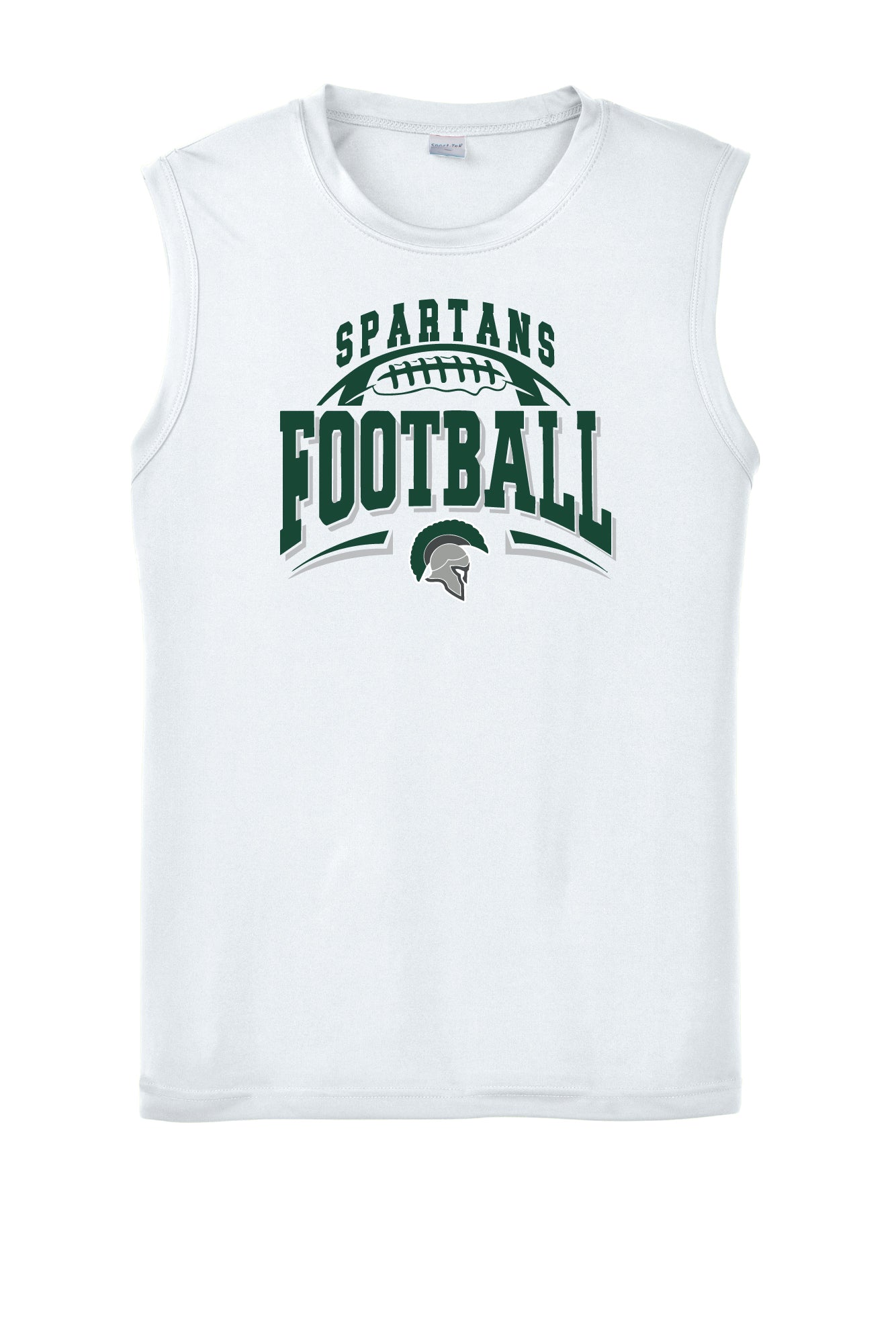 Spartans  Football Mens Competitor Tank