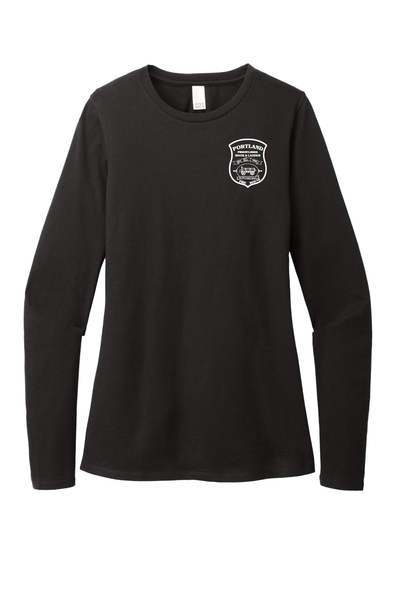 Portland Hook & Ladder Ladies Long Sleeve T-Shirt
