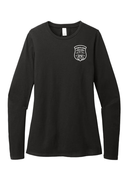 Portland 33 Fire-Rescue-Dive Ladies Long Sleeve T-Shirt