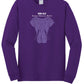 Memories Matter Elephant Long Sleeve T-Shirt purple