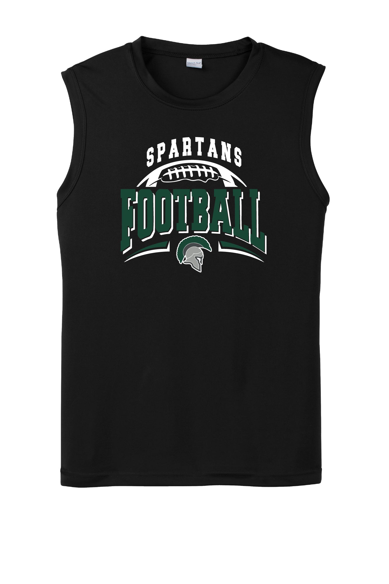 Spartans  Football Mens Competitor Tank