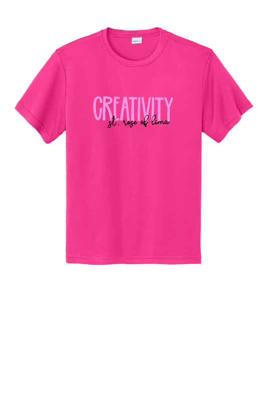 "Creativity" House Shirt Performance Style Short Sleeve T-Shirt