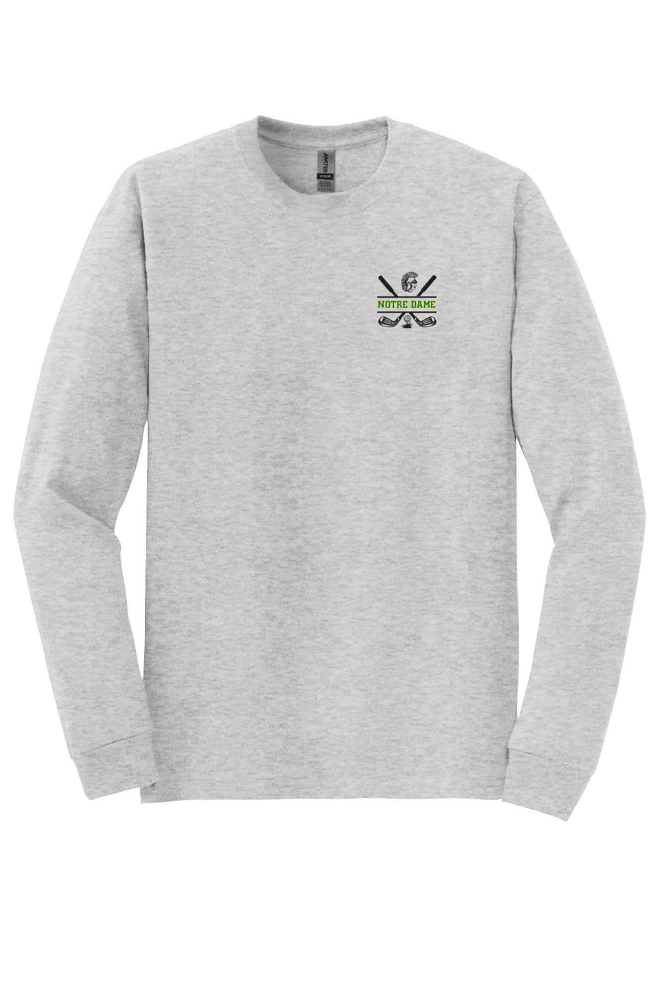 Notre Dame Golf  Long Sleeve T-Shirt