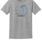 Short Sleeve T-Shirt - Word Art II gray front
