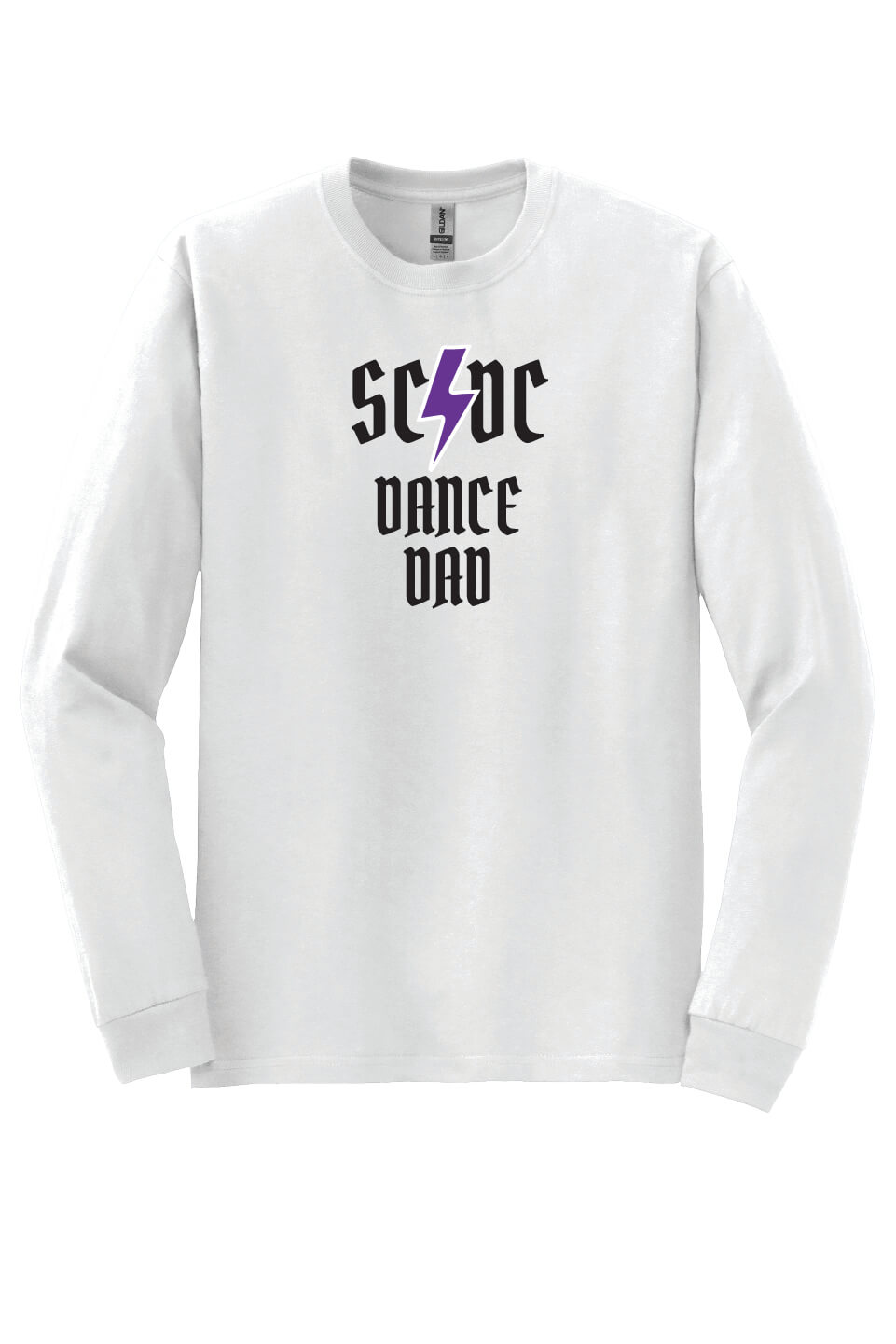SCDC Dad Long Sleeve T-Shirt white