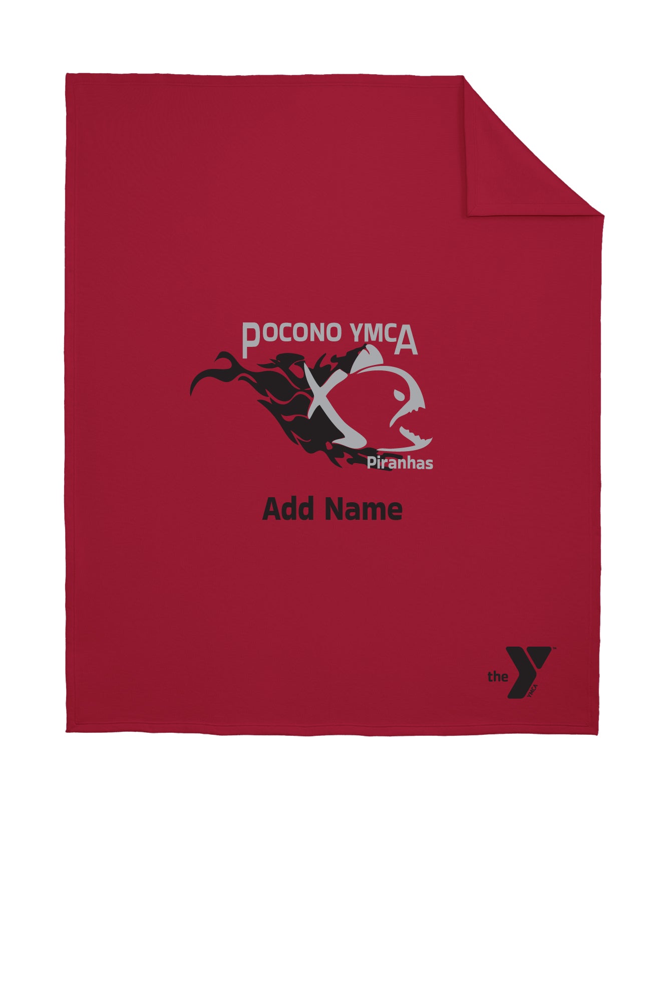 Pocono Piranhas Sweatshirt Blanket