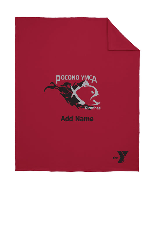 Pocono Piranhas Sweatshirt Blanket
