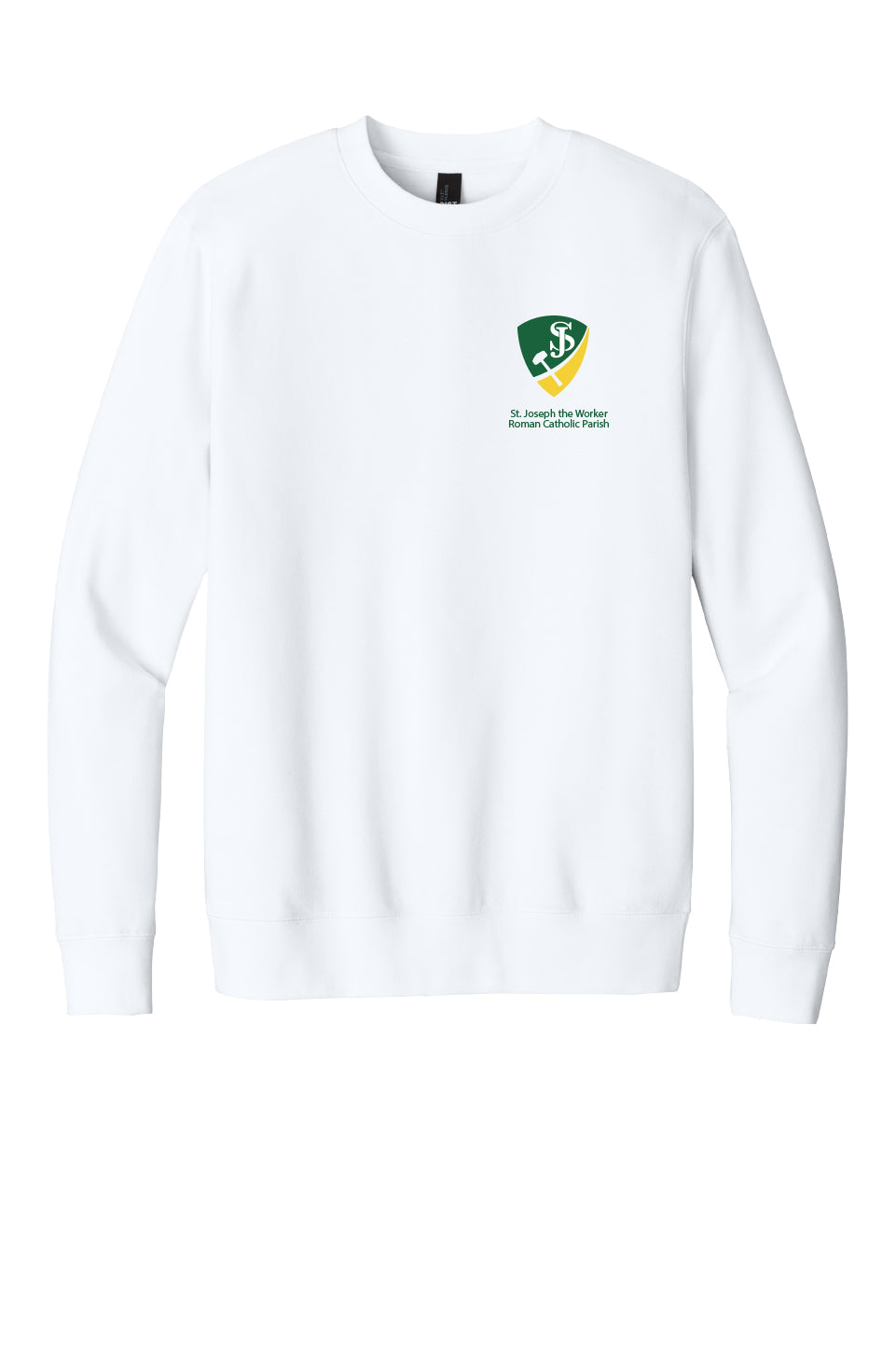 St. Joseph the Worker I Crewneck Sweatshirt-Full Color Logo