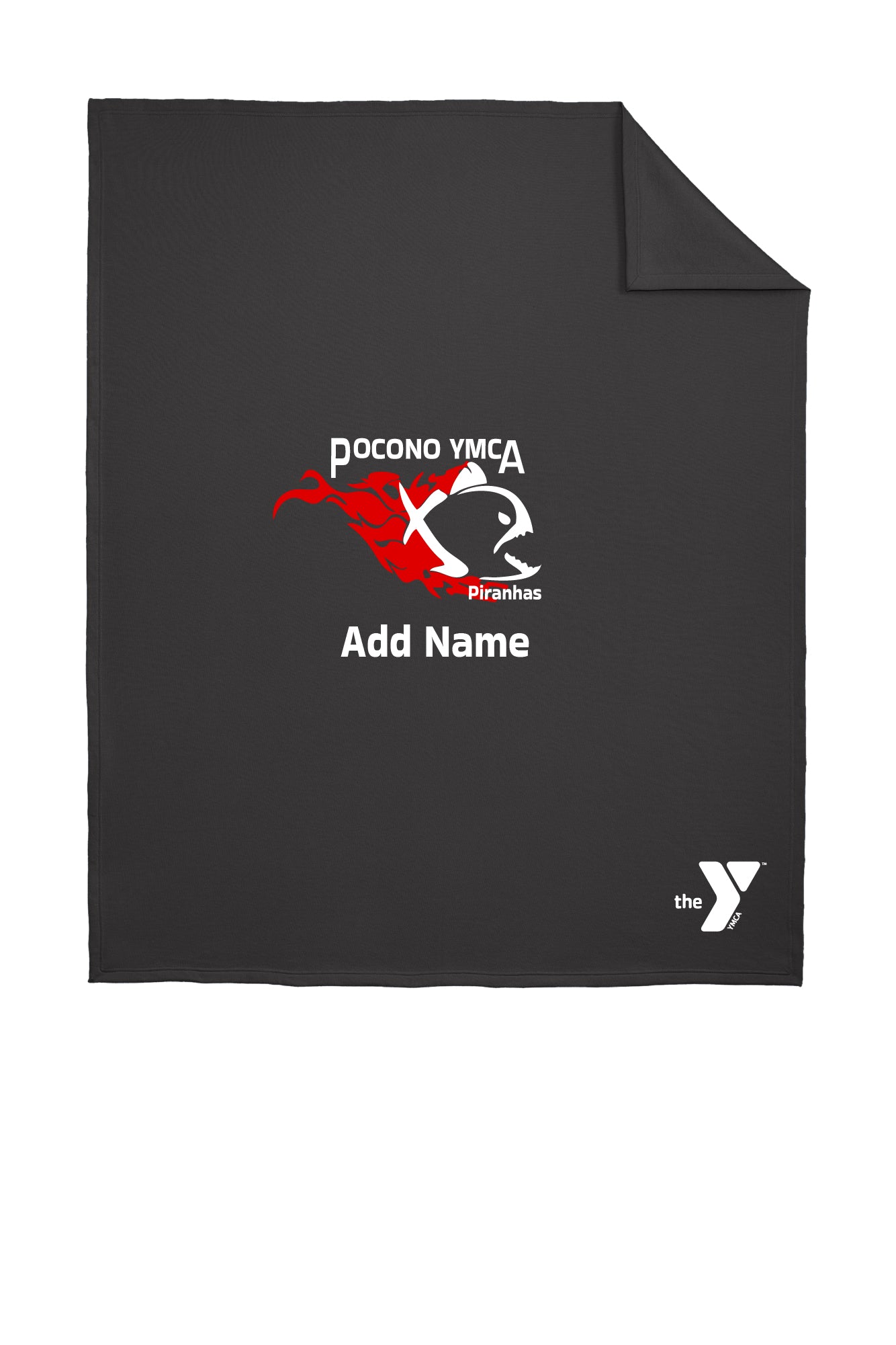 Pocono Piranhas Sweatshirt Blanket